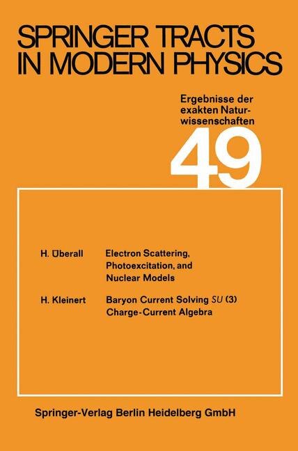 Front cover_Springer Tracts in Modern Physics