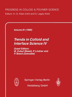 Couverture_Trends in Colloid and Interface Science IV