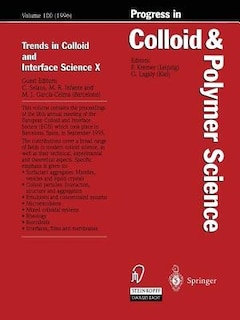 Couverture_Trends in Colloid and Interface Science X