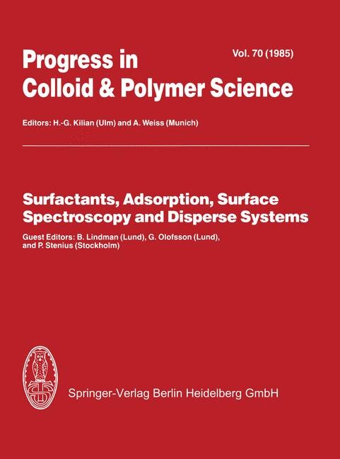 Front cover_Surfactants, Adsorption, Surface Spectroscopy and Disperse Systems