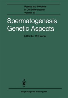 Couverture_Spermatogenesis Genetic Aspects