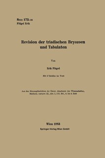 Couverture_Revision der triadischen Bryozoen und Tabulaten