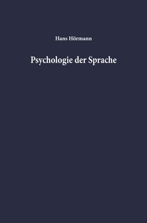 Front cover_Psychologie der Sprache