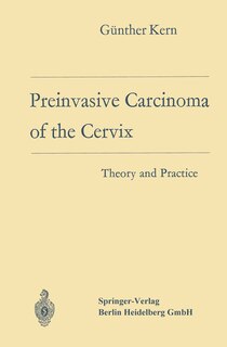Couverture_Preinvasive Carcinoma of the Cervix