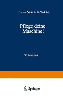 Couverture_Pflege Deine Maschine!