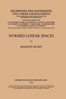 Front cover_Normed Linear Spaces