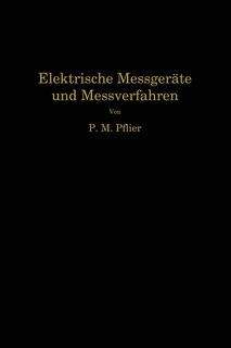 Couverture_Elektrische Me&szlig;ger&auml;te und Me&szlig;verfahren