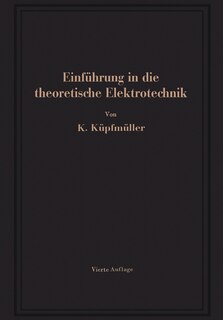 Front cover_Einführung in die theoretische Elektrotechnik