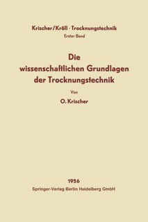 Front cover_Die wissenschaftlichen Grundlagen der Trocknungstechnik