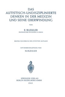Front cover_Das Autistisch-Undisziplinierte Denken in der Medizin und Seine Überwindung