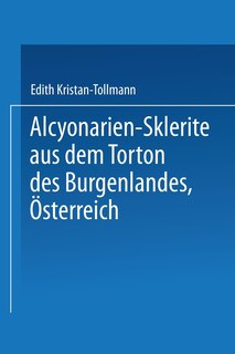 Couverture_Alcyonarien-Sklerite aus dem Torton des Burgenlandes, Österreich