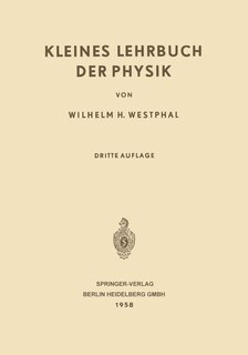 Couverture_Kleines Lehrbuch der Physik