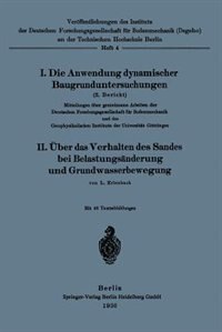 Die Anwendung dynamischer Baugrunduntersuchungen image number 0