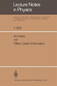 Front cover_An Index and Other Useful Information