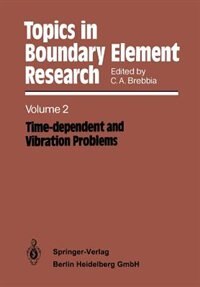 Front cover_Topics in Boundary Element Research
