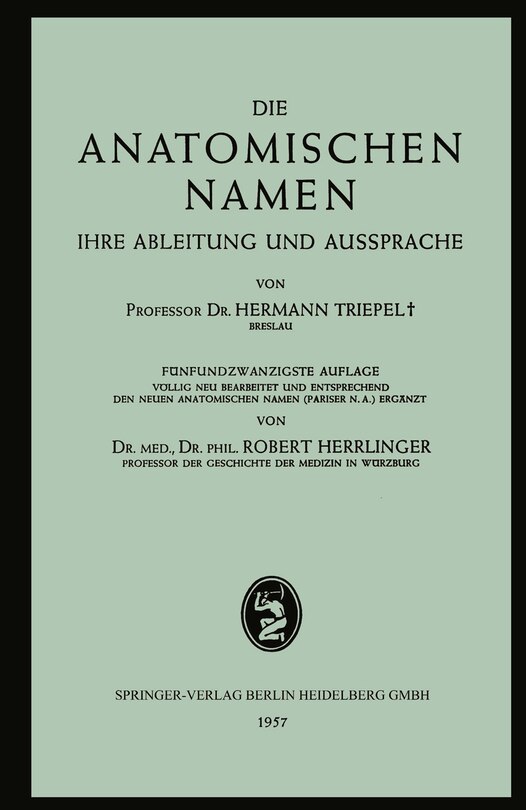 Couverture_Die Anatomischen Namen