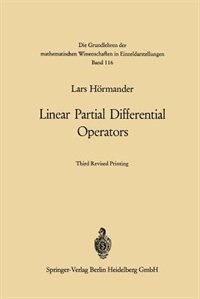 Front cover_Linear Partial Differential Operators