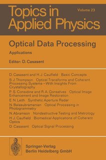 Front cover_Optical Data Processing