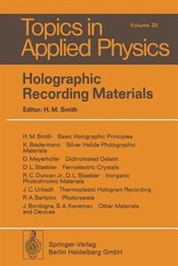 Holographic Recording Materials image number 0