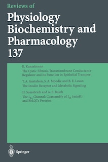 Front cover_Reviews of Physiology, Biochemistry and Pharmacology
