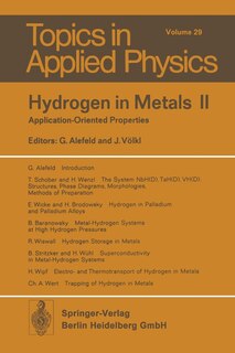 Couverture_Hydrogen in Metals II