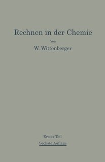 Front cover_Rechnen in der Chemie