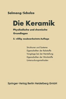 Die Physikalischen Und Chemischen Grundlagen Der Keramik image number 0