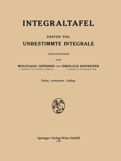 Integraltafel: Unbestimmte Integrale image number 0