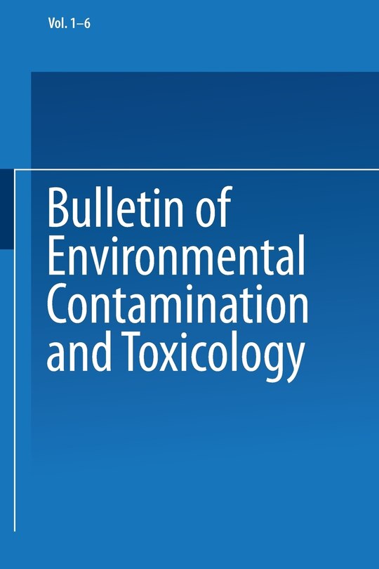 Bulletin Of Environmental Contamination And Toxicology