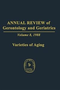 Couverture_Annual Review Of Gerontology And Geriatrics