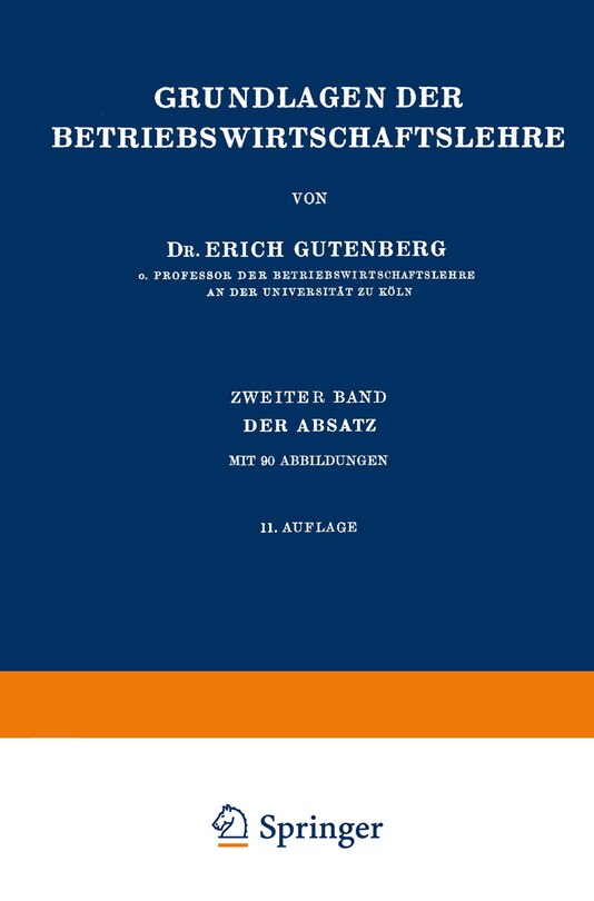 Grundlagen der Betriebswirtschaftslehre