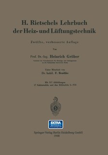 Front cover_H. Rietschels Lehrbuch der Heiz- und Lüftungstechnik