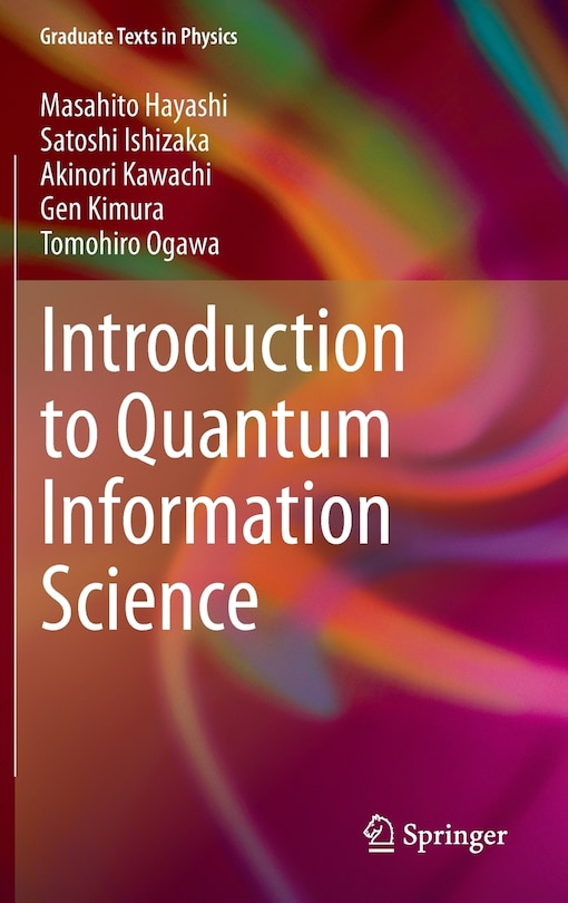 Front cover_Introduction To Quantum Information Science