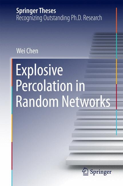 Couverture_Explosive Percolation in Random Networks