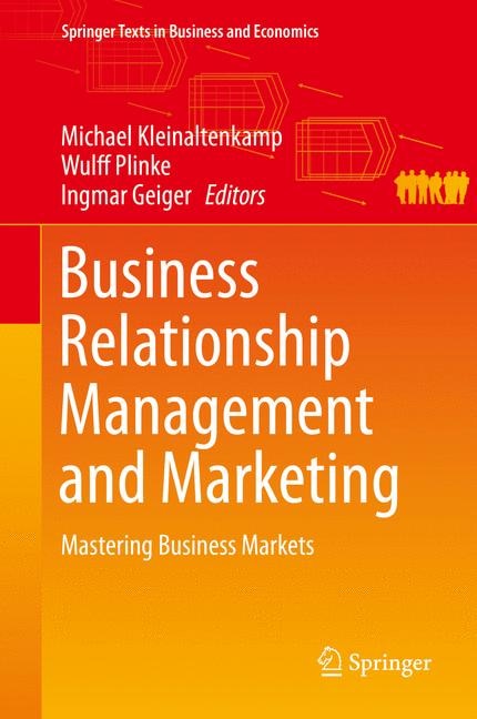 Front cover_Business Relationship Management And Marketing