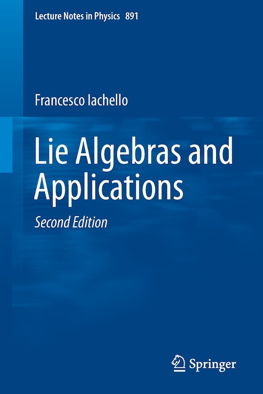 Front cover_Lie Algebras and Applications