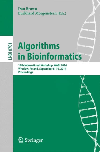 Front cover_Algorithms in Bioinformatics