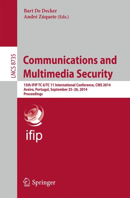 Front cover_Communications and Multimedia Security