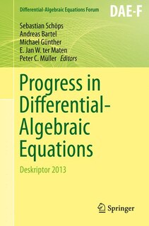 Front cover_Progress in Differential-Algebraic Equations
