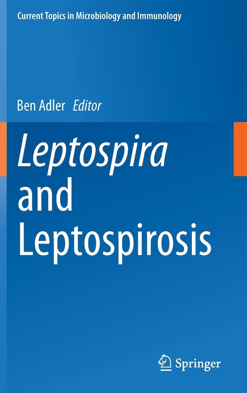 Couverture_Leptospira and Leptospirosis