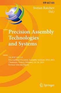 Front cover_Precision Assembly Technologies and Systems