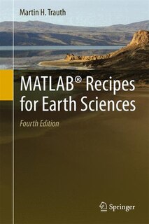 Couverture_Matlab Recipes For Earth Sciences