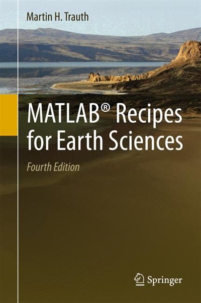 Couverture_Matlab Recipes For Earth Sciences