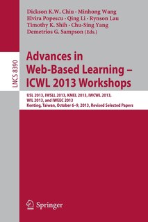 Couverture_Advances in Web-Based Learning - ICWL 2013 Workshops