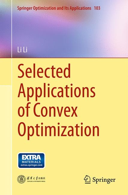 Front cover_Selected Applications of Convex Optimization