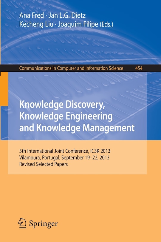Front cover_Knowledge Discovery, Knowledge Engineering and Knowledge Management