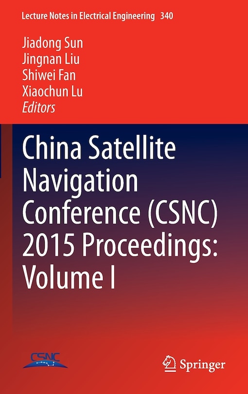 Couverture_China Satellite Navigation Conference (csnc) 2015 Proceedings