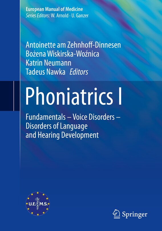 Front cover_Phoniatrics I