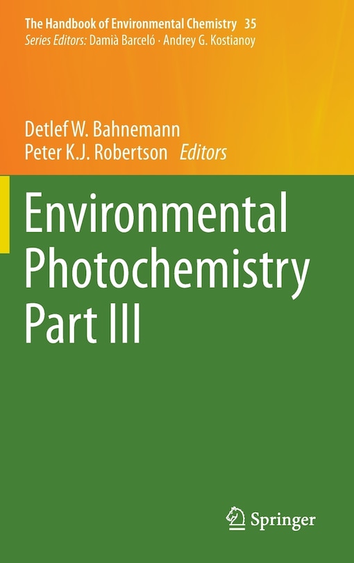 Front cover_Environmental Photochemistry Part III