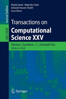 Couverture_Transactions on Computational Science XXV